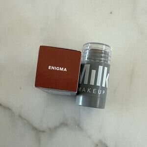 Milk Make Up Lip + Cheek Lip Color and Cream Blush Enigma Rosy Beige